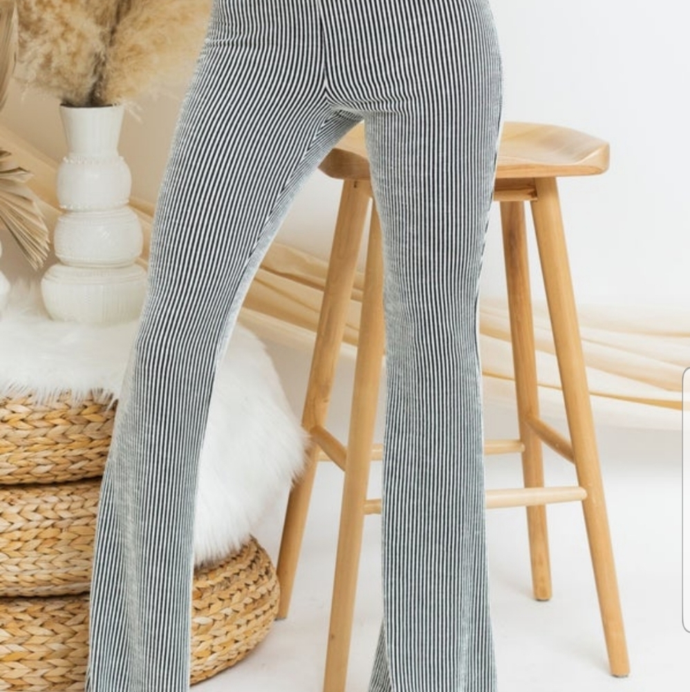 Striped festival pants